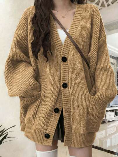 Women's Fashionable & Graceful Knitted Cardigan Sweater, Autumn/Winter New Arrival