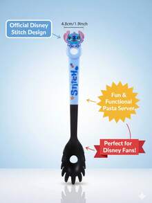 Disney 1张可爱图案贴纸，日常厨房烹饪工具，厨房小工具，耐热锅铲，意面勺，滤网，鸡蛋面粉搅拌器，早餐面包鸡蛋勺，适合作为礼物 - 彩色 - 查看 4