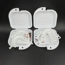 Comfortable & Snug Natural-Looking Full Denture Set With Storage Box - Perfect Smile, Easy To Install, Fits All Dental Shapes