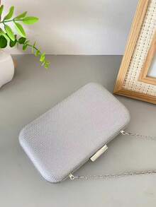 Women Evening Bags - 銀色 - 查看 5