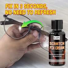 Multi-Functional Glass And Lens Scratch Repair Kit - Restore Clarity And Smooth Surface - Suitable For Car Windows, Side Mirrors, Watch Glass, Glasses And Eyeglasses