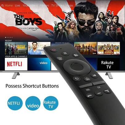 Universal Remote Control Compatible For Samsung Smart-TV LCD LED UHD QLED 4K HDR TV Remote