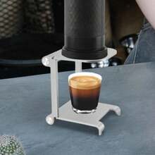 Manual Drip Coffee Machine Stand Small Aluminum Style B - 銀色 - 查看 6