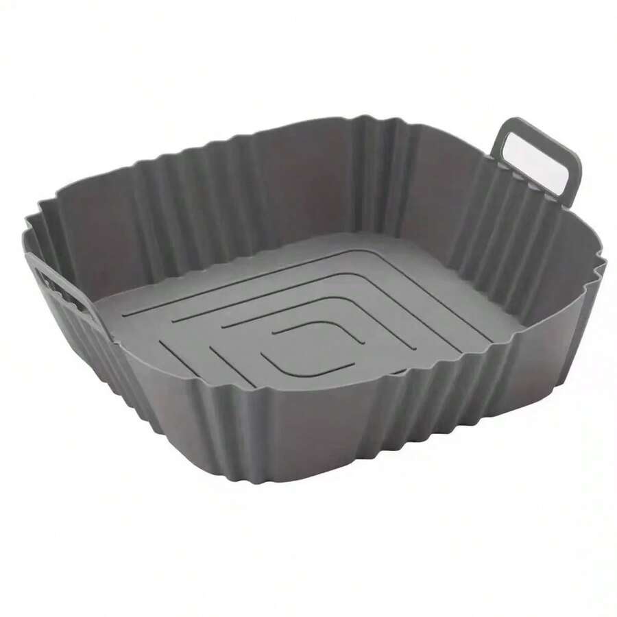 1 pieza Revestimiento de silicona antiadherente reutilizable - Bandejas de horno para pizza y pollo frito - Accesorios de cocina para el horno, apto para contacto con alimentos