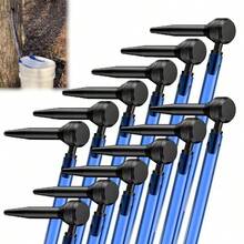 12Set Maple Syrup Tapping Kit - 12pcsMaple Tree Taps And 12pcs 2ft Tubing Drop Lines Extractors, Maple Syrup Spile Sugaring Starter Supplies Birch Maple Syrup - Initial - View 2