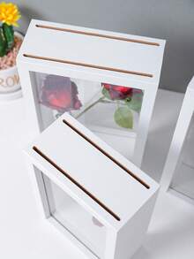 1 件干花展示架，经典桌面收纳盒，适用于客厅、卧室、办公桌装饰，贝壳、干花、叶子标本储存和艺术展示，是送给朋友、家人和爱人的创意礼物 - 彩色 - 查看 5