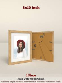 XXBANZHUAN 复古做旧经典风格画廊风格相框 | 12x16/8x10/8x8/5x7 英寸 | 升级弹簧夹 | 6 种天然木纹图案（浅灰色/深灰色/红棕色/黑色/浅木色/风化白色）| 非常适合客厅/卧室/书房/办公室装饰