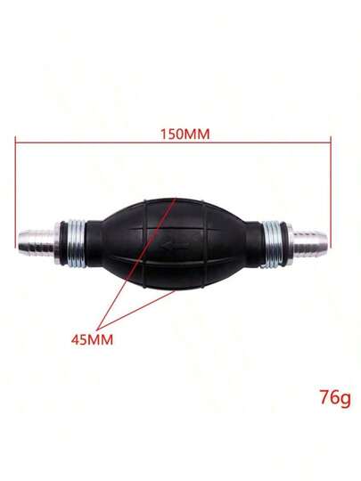 1 peça ou 1 conjunto de mangueira de bomba de óleo manual de 6 mm/8 mm/10 mm/12 mm, bulbo de bomba de óleo manual, bomba de transferência de gasolina, para motor automotivo, de barco, de iate