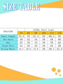 2pcs Girls' Casual Knit Jogger Pants Set - Multicolor - View 8