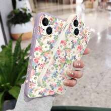 Season Flowers Phone Case 16 16E 15 14 13 12 11 X XR XS 8 6 6S Plus Pro Silicone Cover