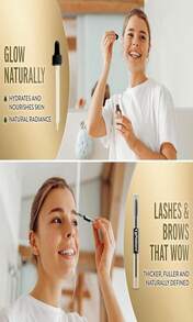 UpNature Organic Castor Oil For Eyelashes And Eyebrows – Eyelash Eyebrow Growth Serum With Hexane-Free Cold-Pressed Castor Oil Organic (2oz) - 顏色B - 查看 5