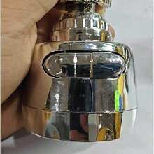 1 قطعة موسع حنفية رأس فوهة مرشح مضاد للرذاذ عالمي لحنفيات المنزل، دش المطبخ، موفر للمياه عالي الأداء