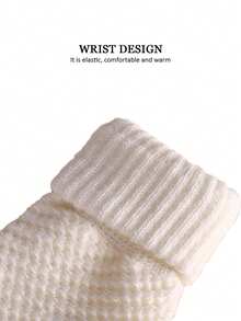 2pcs/Set Knitted Warm Hat And Gloves Set, Fashion Beanie And Gloves Suit For Men, Windproof Ear Protection, Thick Lining, Suitable For Cycling And Outdoor In Winter Winter Gear Winter Clothing