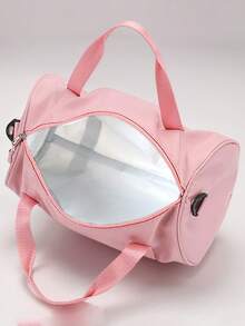 Bolsa de deporte personalizada con nombre - Diferentes patrones de niña de ballet para elegir, bolsa de deporte impermeable y versátil para viajes, gimnasio y crossbody, de gran capacidad, organizador de equipo de danza elegante y duradero, ideal para bailarines, atletas y uso diario, perfecta para práctica, actuaciones, entrenamientos y viajes, regalos de Navidad, regalos de Pascua - Multicolor - Ver 3