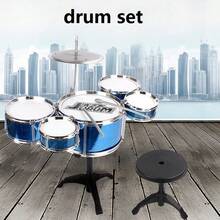 Realistic Jazz Drum Set Educational Toy, Suitable For Hobbyists And Holiday Activities
