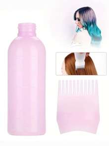 Hair Dyeing Bottle With Comb Shampoo And Applicator Tool-Easy And Precise Hair Color Application,Hair,Travel,Hair Products,Hair Tools,Hair Stuff,Barber,Barber Accessories,Barbershop,Hairdressing Equipment