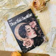 50 peças de papel para scrapbook, material adequado para diários manuais, agendas, álbuns de fotos, materiais para decoração de scrapbook, artesanato, caixa de presente com adesivo para presente de aniversário, decoração de diário, decorações de feriados para scrapbook, Natal, Halloween, Dia dos Namorados