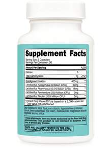 Nutricost Vaginal Probiotic For Women (10 Billion CFU) 60 Capsules - GMO-Free, Gluten-Free, 30 Servings - 其他 - 查看 5