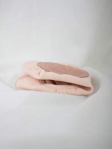Zapatillas de ballet de lona elástica con forro interior - Apoyo y comodidad perfectos para bailarines profesionales en ballet, jazz, lírico, danza contemporánea y yoga de flexibilidad - Rosa Pálido - Ver 4