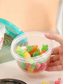 1 Stück Kühlschrankbox mit Frischhaltefunktion, multifunktionale versiegelte Lebensmittelaufbewahrungsbox, versiegelte Box, Aufbewahrungsbox für trockene Obst- und Gemüsesnacks