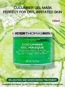 Peter Thomas Roth 150ml黄瓜凝胶面膜，保湿，补水，清爽 - 150毫升 - 查看 1
