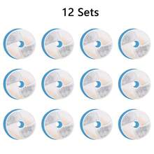 6/12/18/24 buah Filter Pengganti & Spons Pra-Filter untuk Air Mancur Otomatis Kucing/Anjing - Blue and White - View 13