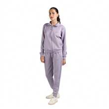 Full Zip Mujer Morado Tracksuit Vector - Morado - Ver 1
