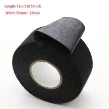 15m/590.55inch Heat Resistant Insulation Tape For Automotive Cable Harness, Noise Reduction Cloth Tape