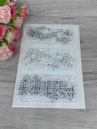 背景透明橡皮图章复古橡胶透明卡片特殊记录图案制作印章DIY剪贴簿照片杂志相册装饰印章﻿