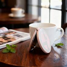 Oglindă pătrată Armani Gold, calitate superioară, logo mare, portabilă, retuș machiaj, utilizare zilnică