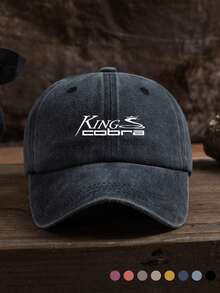 1pc Adjustable Unisex Outdoor Casual Fashion Eagle Printed Washed Breathable Baseball Cap, Suitable For Spring/Summer Outings And Daily Wear - A - View 11