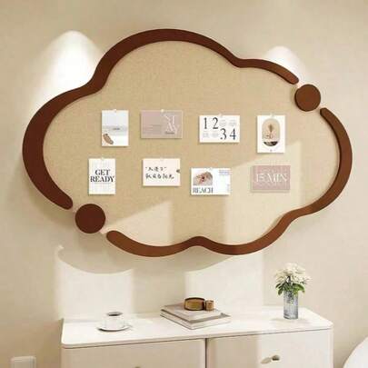 1 Stück 40x60cm asymmetrische Filz-Pinnwand, geeignet für Büro und Heim Wanddekoration, Schulmaterial, rahmenloser Displayboard Hintergrund, Mehrzweck Nachrichtenbrett für Zuhause, Studium, Büro, Fotoausstellung, Memo, Schulanfang Raumdekoration, Büromaterial, Feiertags-Party Dekoration, Weihnachts- und Neujahrsdekoration Zubehör, Neujahrgeschenk, kreatives Neujahrgeschenk für Freunde, Mitschüler, Ältere, Lehrer