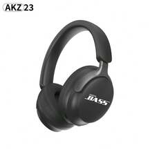 跨境用 ワイヤレス 新型ヘッドセット型ブルートゥースヘッドホン マカロン色 ヘッドセット AKZ - 23 メモリーカード対応 FM 対応 - ブラック - チェックする 2