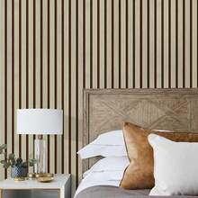 A Roll Of 3D Style Ceiling Stickers, Self-Adhesive Wood Grain Wallpaper, Mainly Suitable For Ceilings, Ceilings, And Floors. It Is A Detachable And Re Adhesive Wallpaper, Perfect For Decorating Living Rooms, Kitchen Tailboards, And Bathrooms. - Dark Green - View 7