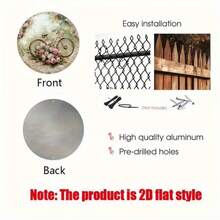 1pc 8" Round Vintage Bicycle & Floral Aluminum Wall Art - Weather-Resistant Decor W/Pink Roses Old-Style Bike For Home Office,Room Decor,Halloween Decor,Home Decor,Bathroom Decor,Bedroom Decor,Kitchen Decor,Wall Decor,House Decor, Room Decoration Stuff,Living Room Decor - Nhiều màu - Xem 4