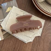 Pinza de pelo de estilo francés vintage coreano elegante de acrílico para mujeres