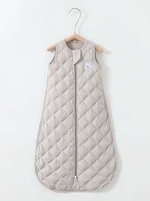 1 Stück Baumwoll-Einfarbiger Säuglingsschlafsack, Baby Weste Schlafsack, gepolstert für Herbst/Winter, geeignet für alle Jahreszeiten, Neugeborenen Wickeltuch, Säuglingsdecke, Neugeborenen Kleidung, Neugeborenen Kinderbett, Neugeborenes Baby, Baby Schlafsack, Baby Winter Schlafsack, Kinder Schlafsack, Baby Mädchen, Baby Schlafsack, Baby Jungen, Baby Wickel Schlafsack, Baby Schlafsack, Personalisierte Neugeborenen Nachtwäsche, Neugeborenen Romper