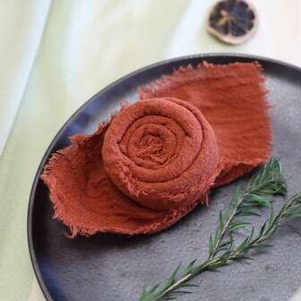 4/24 片装流苏餐巾布粘胶 32*32 厘米/12.6*12.6 英寸 咖啡厅温馨氛围 节日餐桌布置 后院烧烤 周日家庭聚餐 生日派对 居家婚宴 宴会厅 酒店活动 休闲餐厅