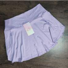 KIT 3 GYM SKIRT BUTT COVER - BLACK/WHITE/PURPLE - View 4
