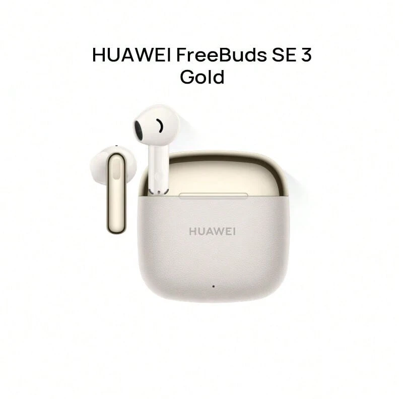 Huawei FreeBuds SE 3 無線藍牙耳機,輕巧便攜,長效續航,連接穩定,操作簡單,快速充電,IP54 防塵防水,藍牙 5.4,兼容 Android、iOS、Windows 及其他設備 - 金色 - 金色 - 查看 1