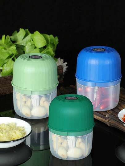 Electric Garlic Press, Garlic Mincer, Garlic Crusher, Garlic Grinder, Garlic Masher