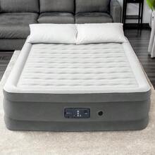 Sealy: AlwayzAire 18" Airbed - Queen - Built-In Comfort Pump Iatable Matr USB Charge Wave Beam Construction Adjustable Firmn Storage Bag - 彩色 - 查看 2
