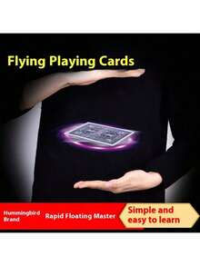 1个悬浮戒指魔术道具 - 魔术戒指 - 飞行卡片、蜂鸟卡片、旋转扑克牌、悬浮扑克牌、UFO悬浮魔术道具，近景派对节日聚会 - 节日礼物 - 生日礼物 - 派对节日 - 万圣节礼物 - 史迪奇玩具、旅行玩具、课堂减压玩具、迷你玩具、洗澡玩具、圣诞文具、压力球 - 生日礼物 - 圣诞礼物 - 万圣节礼物 - 平安夜礼物 - 完美礼物 - 礼物 - 玩具 - 游戏