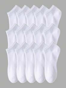 1/3/5/10/12 Pairs Of Short Socks That Absorb Moisture And Sweat, Summer White Socks, Gray Socks, Black Socks, Fabric Men's Ankle Socks, Crew Sports Socks, Men's Socks, Soft Men's Ankle Socks, Regular Men's Ankle Socks, Daily Socks