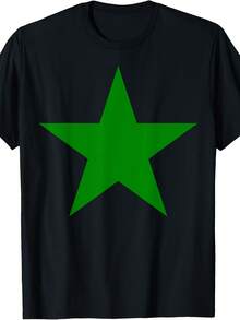 Green Star T-Shirt - Green Star Shirt T-Shirt - 款式21 - 查看 1
