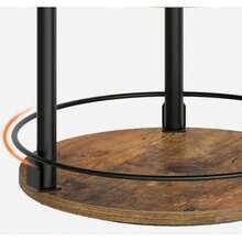 Kitchen Rotating Rack Layered Storage Rotating Spice Rack Spice Rack Kitchen Countertop Storage Rack - Wood - View 8