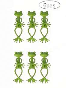 Suporte para plantas Green Frog 2/6/10, suporte para plantas em PP bonito e estável, adequado para vasos pequenos e plantas de granulação, decoração de jardim interno, perfeito para o Natal