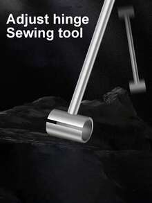 1 Stück Türscharnier Einstellwerkzeug, Scharnier-Spaltjustierungsschlüssel, robustes Türscharnier-Reparaturwerkzeug für Wohnungen, Brandschutz-, Sicherheits- und Reinraum-Türen, ergonomisches Design für einfache Reparatur