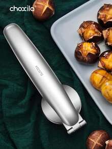 choxila 1pc Stainless Steel Nut & Chestnut Cracker, Dried Fruit Peeler And Sheller, Walnut Pliers, Metal Nut Opening Pliers, Chestnut Opener, Dried Fruit Opener, Rust-Proof Kitchen Tool, Suitable For Home And Kitchen Use