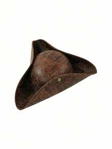 Pirate Hat Set, Role Play, Vintage Pirate Hat, Cosplay Costume, Pirate Hat, Headscarf, Telescope, Eye Patch Set, Suitable For Halloween, Valentine's Day, Gift, Summer, Party, Personalized, Sexy, Party Supplies, Accessory Set, Applicable For Events, Beach, Vacation, Beach, Yacht Party, And Daily Wear Men Women Clothing Winter - Multicolor - View 10